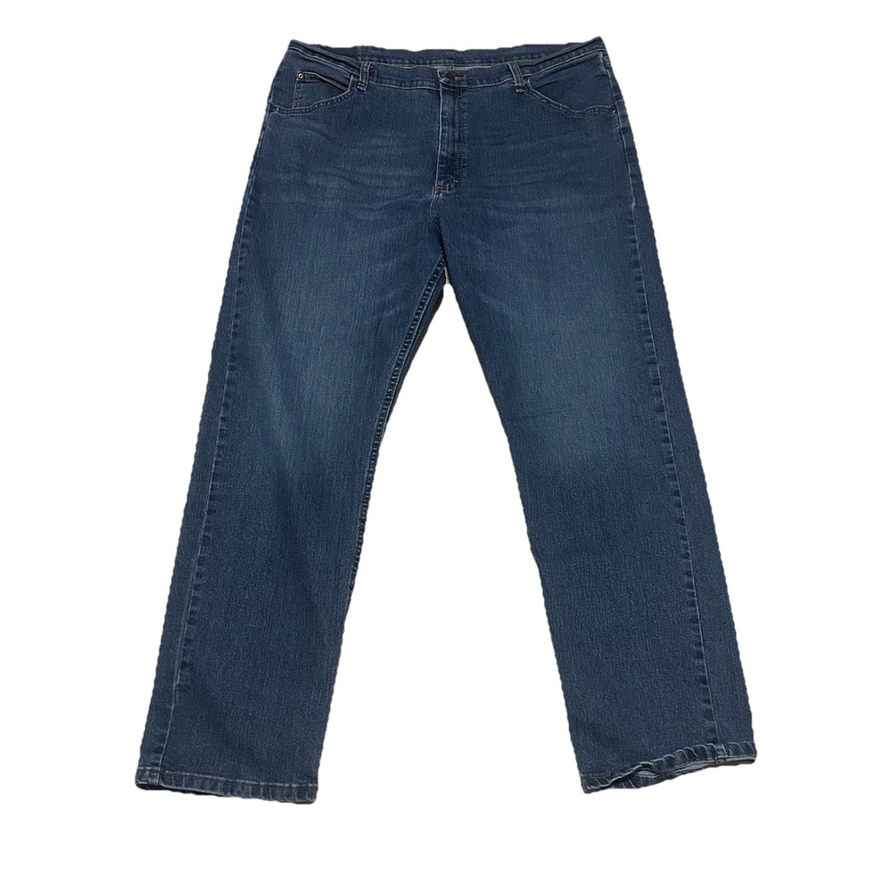 (Lot of 2) Wrangler Men's Blue Jeans Size 40x32 5 Star Relaxed Fit